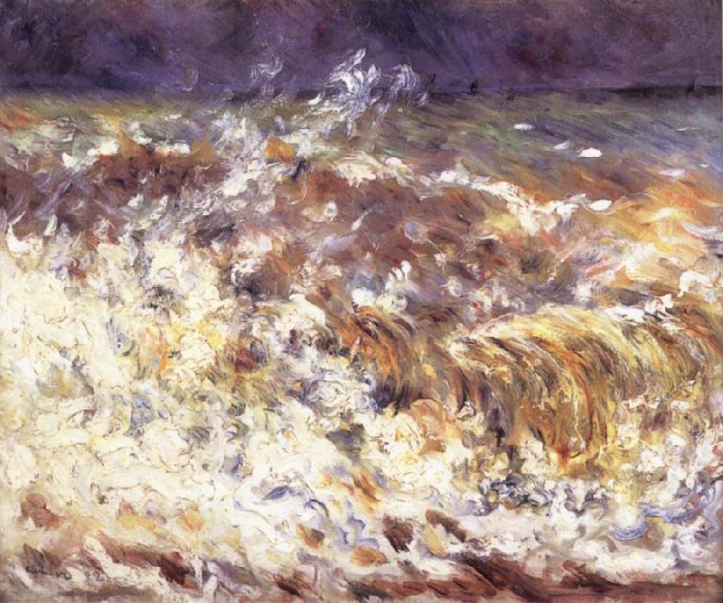 Pierre-Auguste Renoir The Wave Spain oil painting art